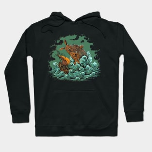 Sea Bunny Attack! Hoodie